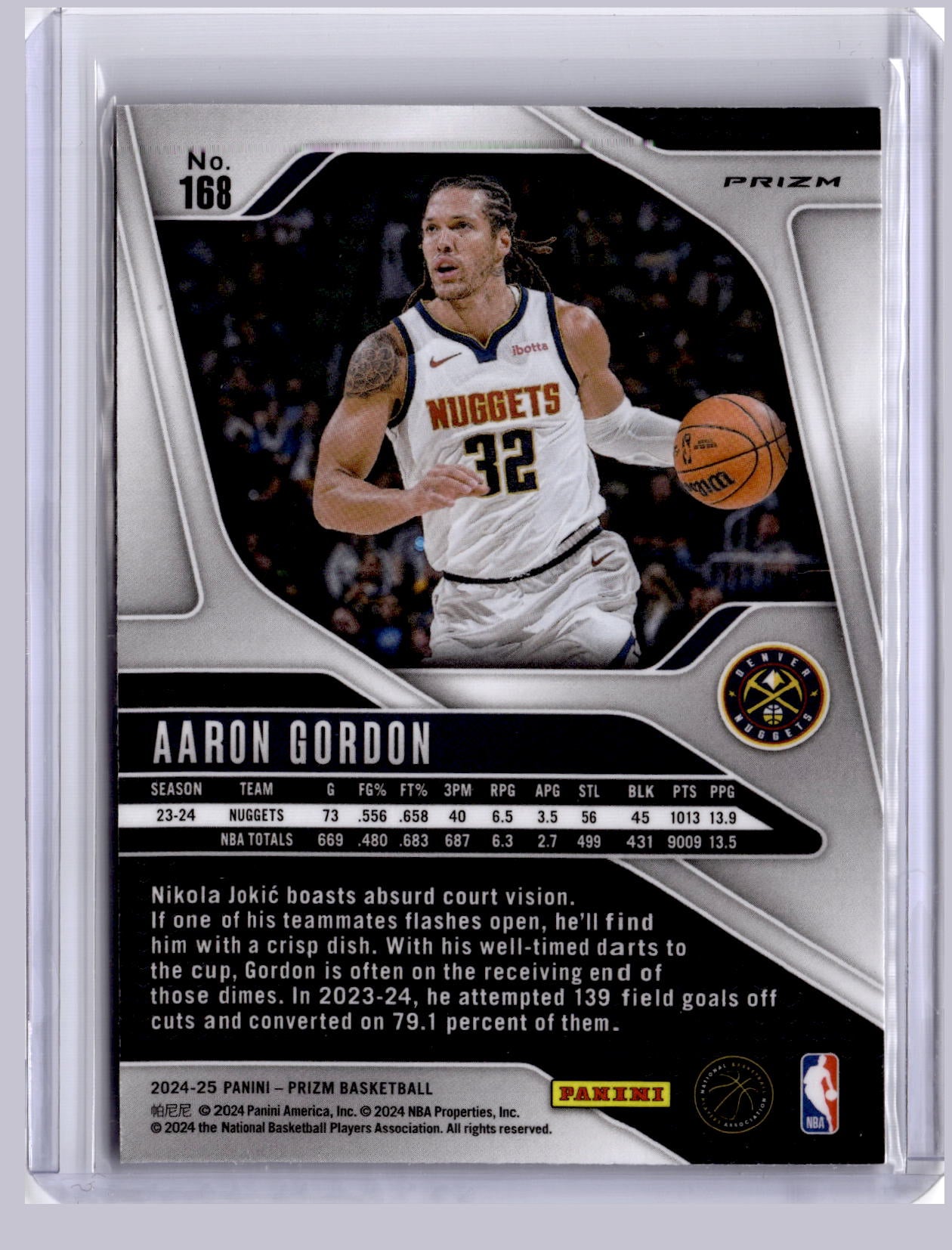 Aaron Gordon 2024 Panini Prizm Pulsar