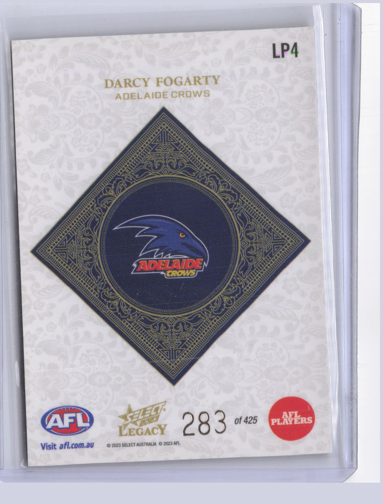 Darcy Fogarty 2023 Select Legacy Plus 283/425