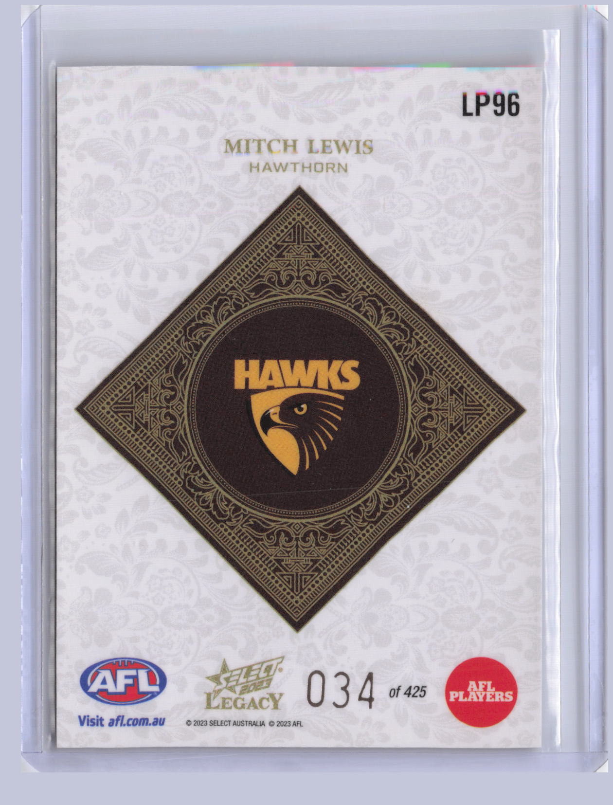 MITCH LEWIS 2023 Select Legacy Plus 34/425