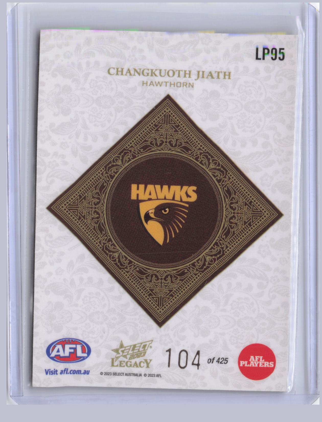 Changkuoth Jiath 2023 Select Legacy Plus 104/425