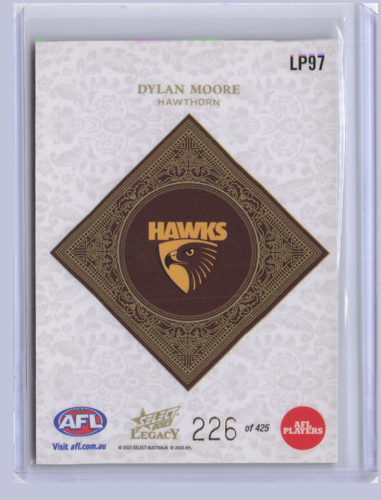 Dylan Moore 2023 Select Legacy Plus 226/425