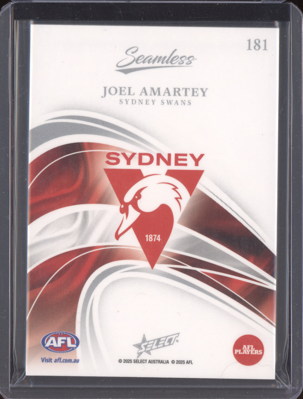 Joel Amartey 2025 Select Seamless Base Low 09/95