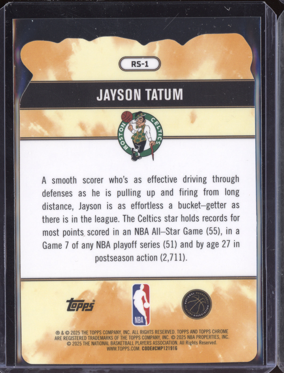 Jayson Tatum 2025-26 Topps Chrome Rock Stars