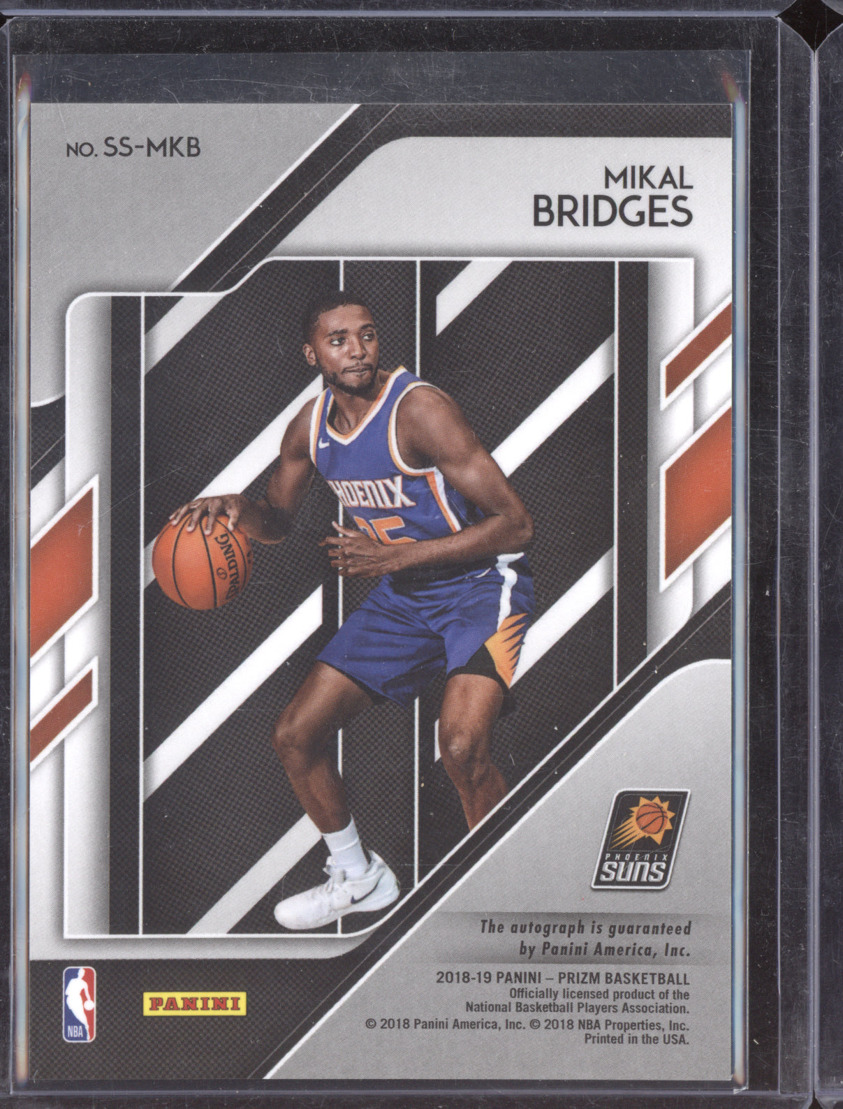 Mikal Bridges 2018 Panini Prizm Sensational Signatures RC