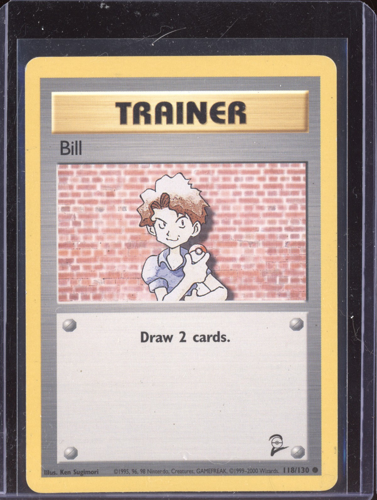 Bill 2000 Pokemon Base Set 2 Common 118/130