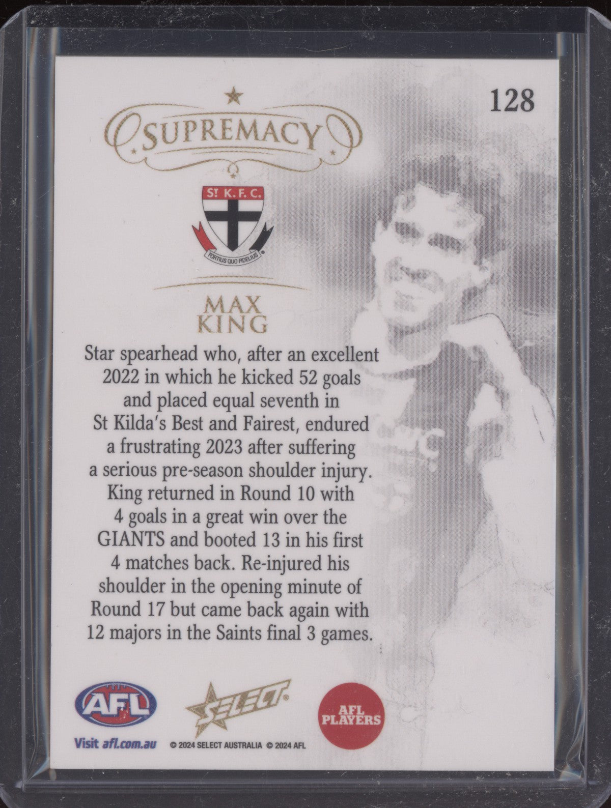 Max King 2024 Select Supremacy Gold 40/95