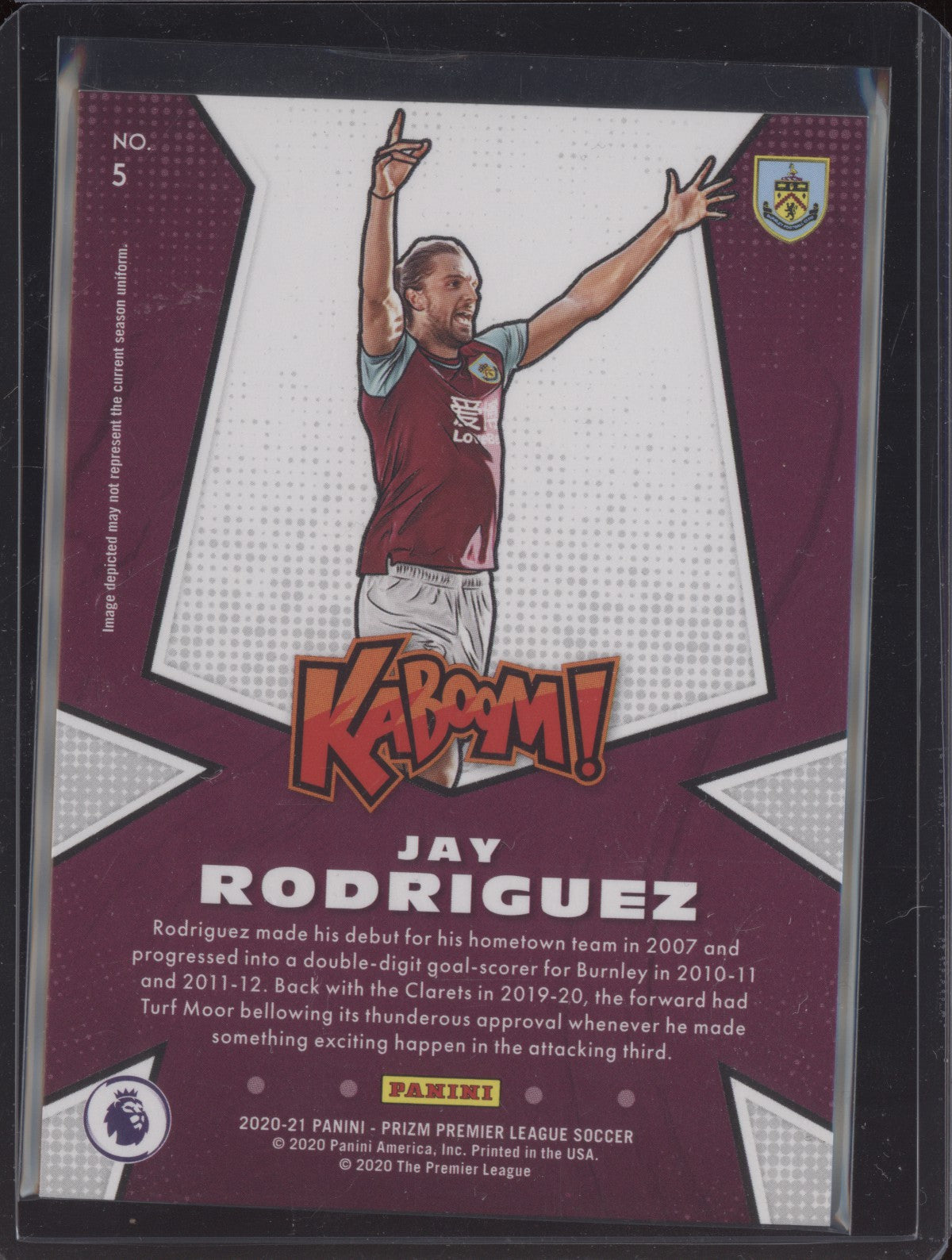 Jay Rodriguez 2020-21 Panini Prizm Premier League Kaboom
