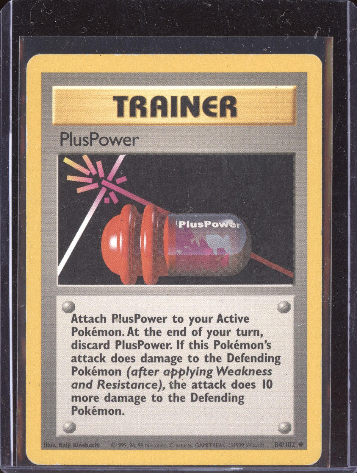 PlusPower 1999 Pokemon Base Set Uncommon 084/102