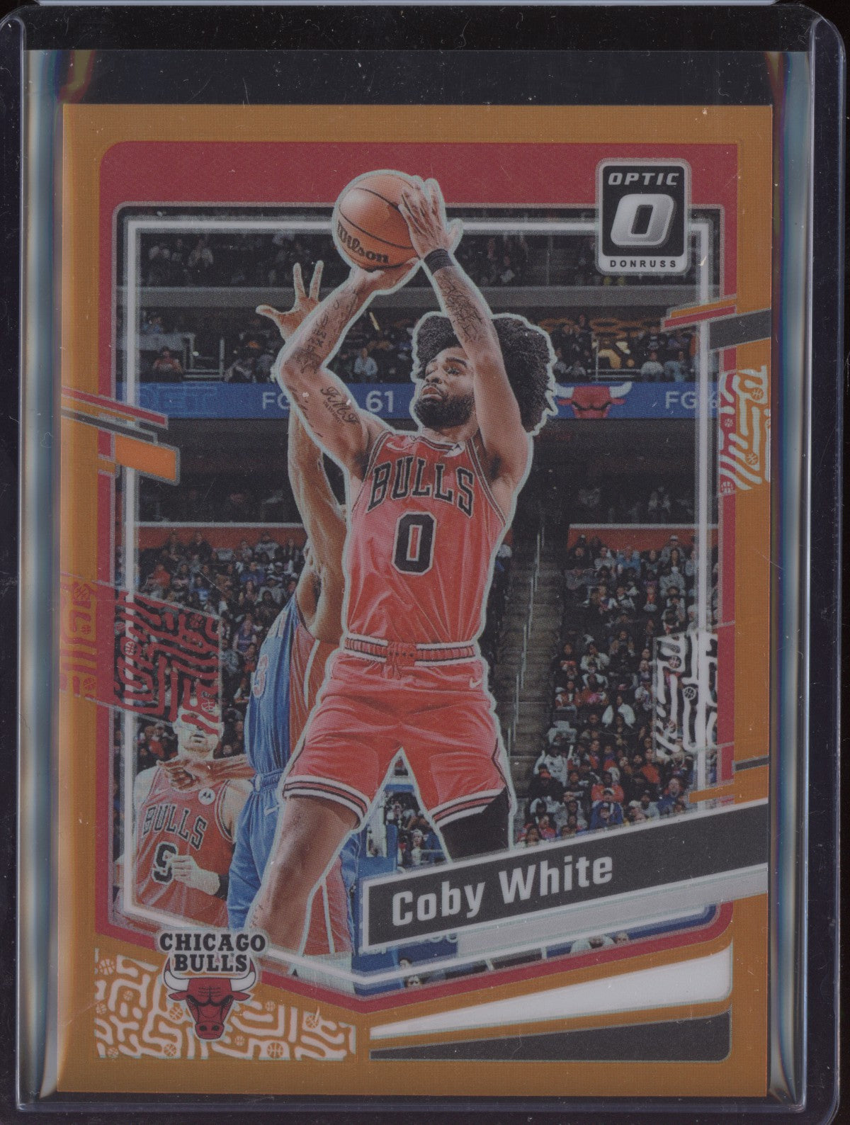 Coby White 2023-24 Panini Donruss Optic Orange 95/199