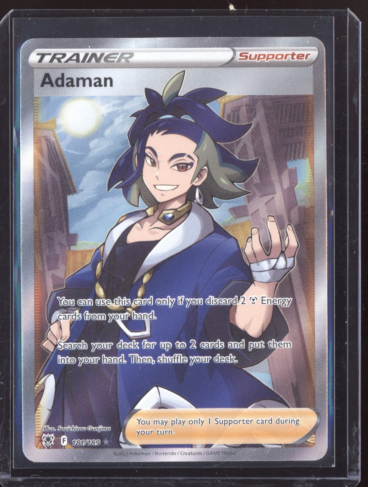 Adaman 2022 Pokemon Astral Radiance Ultra Rare 181/189