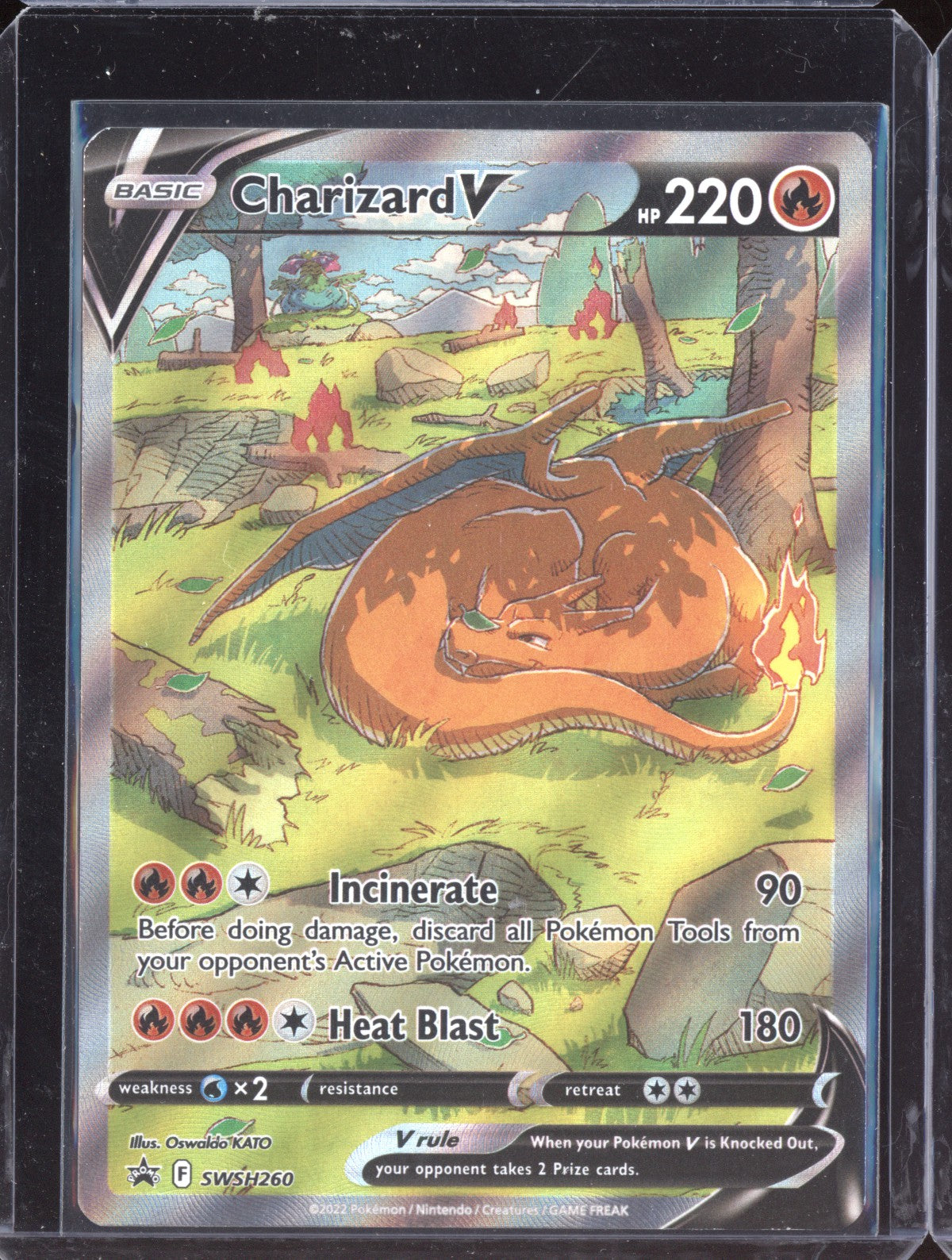 Charizard V 2022 Pokemon Sword & Shield Promos Promo SWSH260