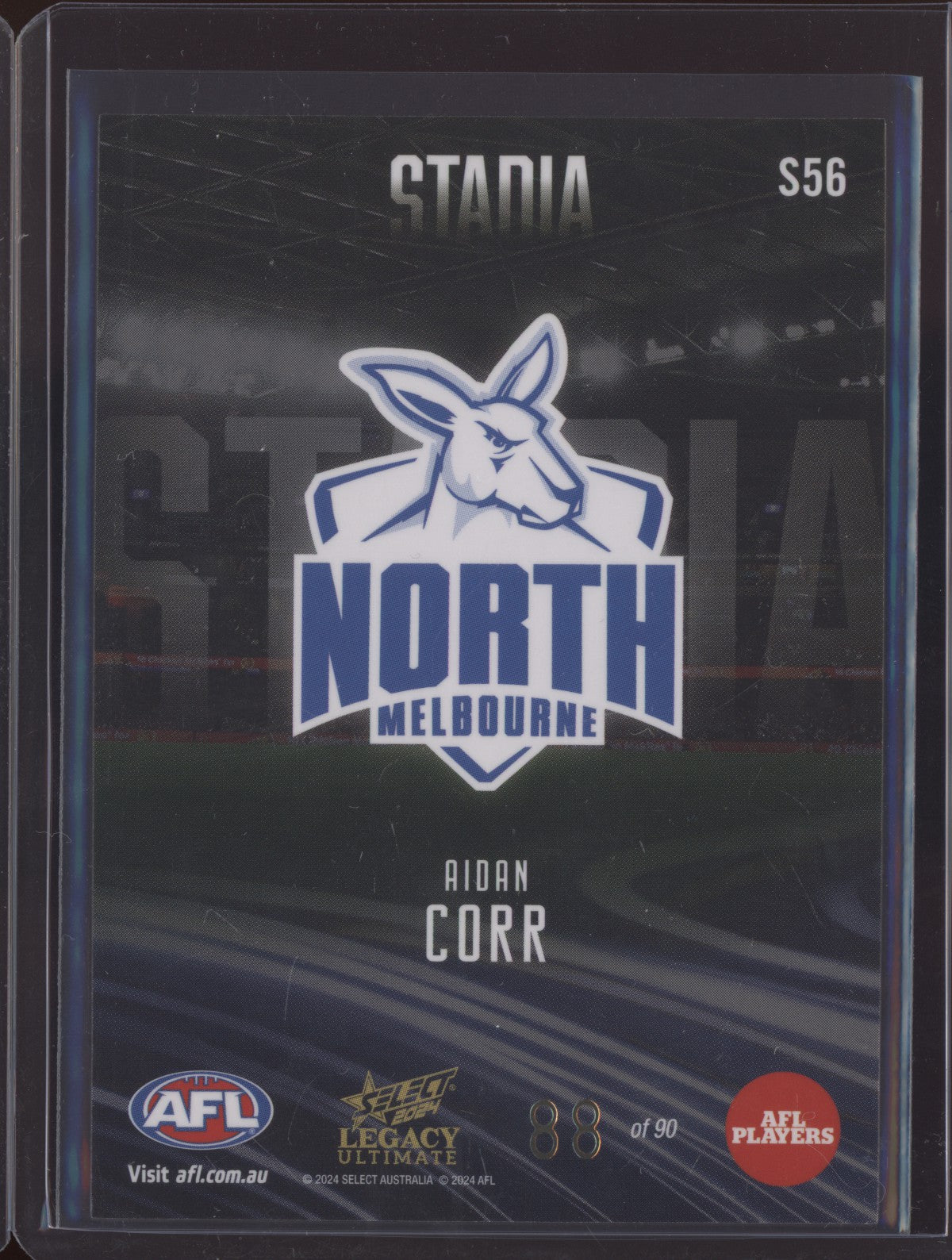 Aidan Corr 2024 Select Legacy Ultimate Stadia 88/90