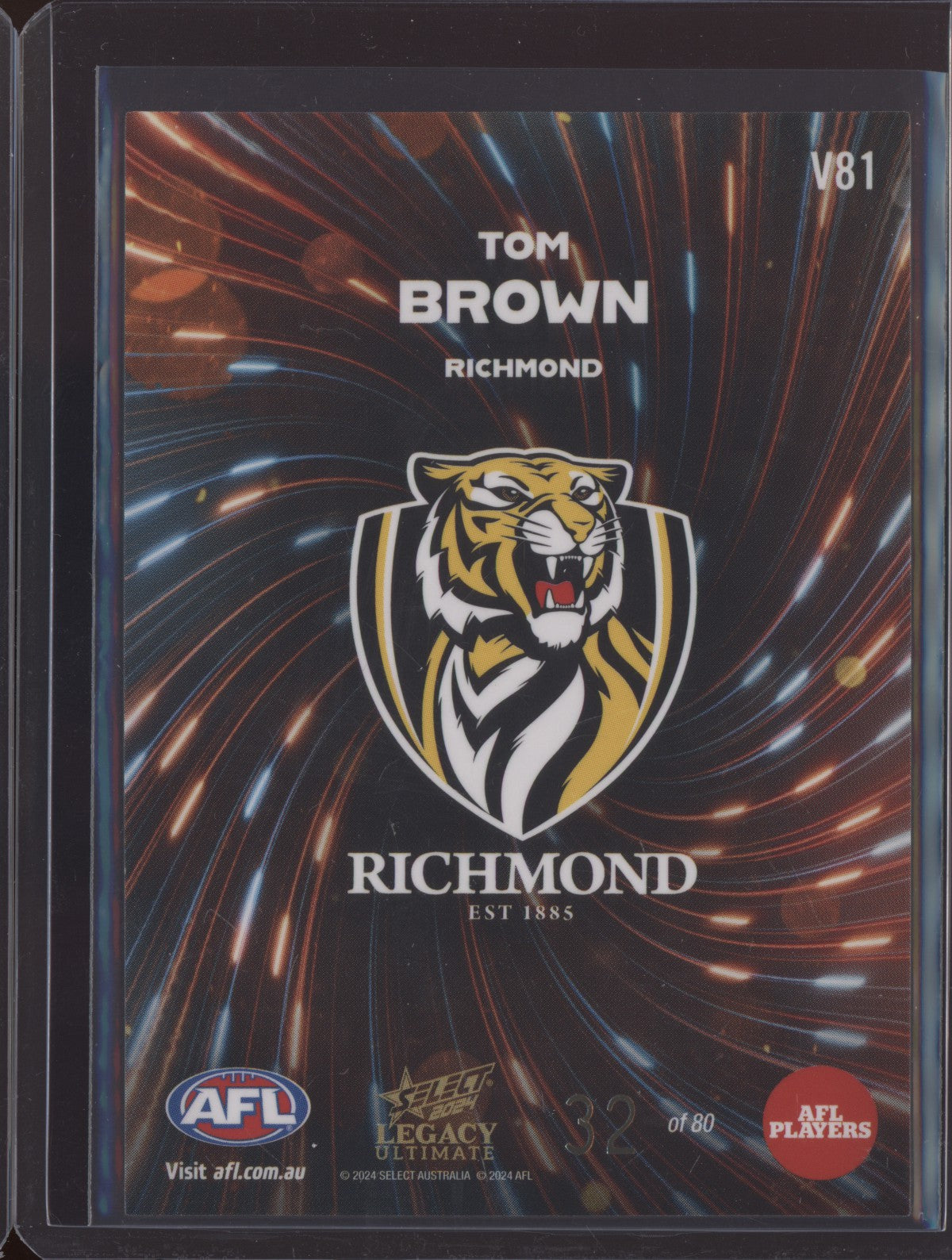 Tom Brown 2024 Select Legacy Ultimate Vortex 32/80