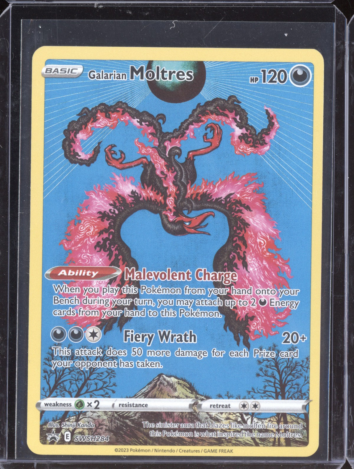 Galarian Moltres 2023 Pokemon Sword & Shield Promos Promo SWSH284