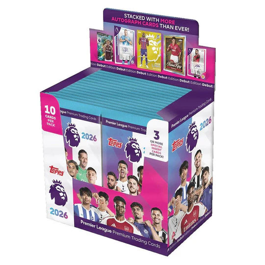 Topps 2026 Premier League Trading Cards Booster Box
