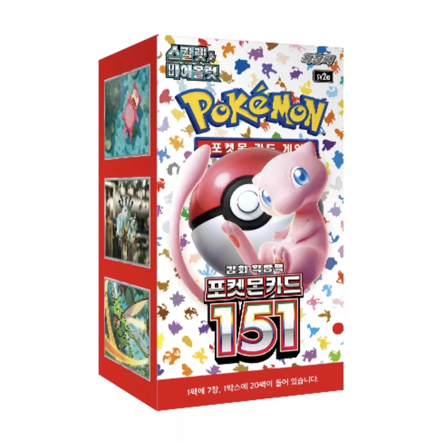 Pokemon TCG Pokemon 151 Korean Booster Box Sealed - No Shrink