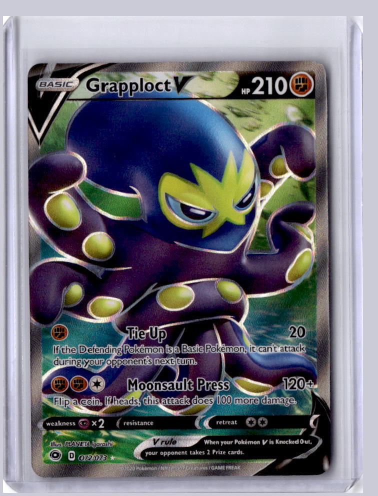 Grapploct V 2020 Pokemon Champion's Path Ultra Rare 072/073