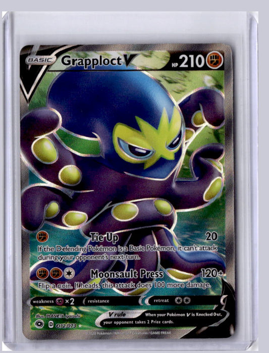 Grapploct V 2020 Pokemon Champion's Path Ultra Rare 072/073