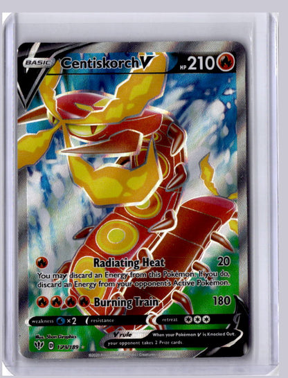 Centiskorch V 2020 Pokemon Darkness Ablaze Ultra Rare 179/189