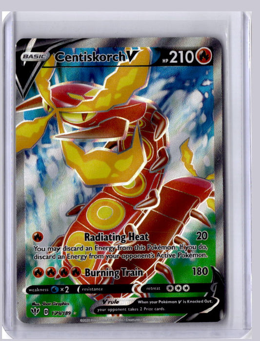 Centiskorch V 2020 Pokemon Darkness Ablaze Ultra Rare 179/189