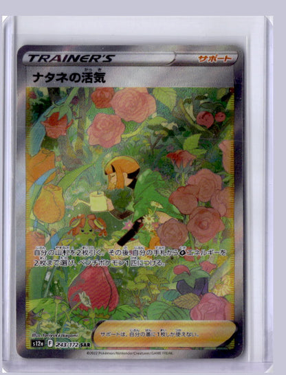 Gardenia's Vigor 2022 Pokemon VSTAR Universe Special Art Rare 243