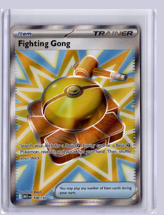 Fighting Gong 2025 Pokemon Mega Evolution Ultra Rare 168/132