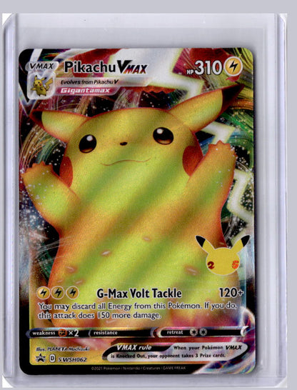 Pikachu VMAX 2021 Pokemon Sword & Shield Promos Promo SWSH062