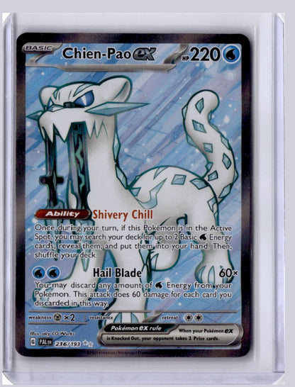 Chien-Pao ex 2023 Pokemon Paldea Evolved Ultra Rare 236/193