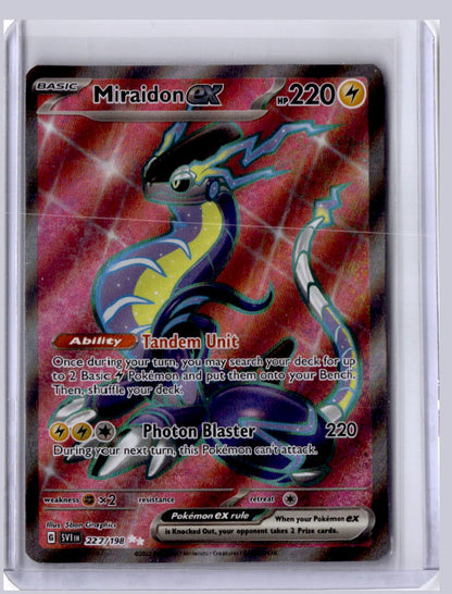 Miraidon ex 2023 Pokemon SVI Scarlet & Violet Japanese Ultra Rare 227/198