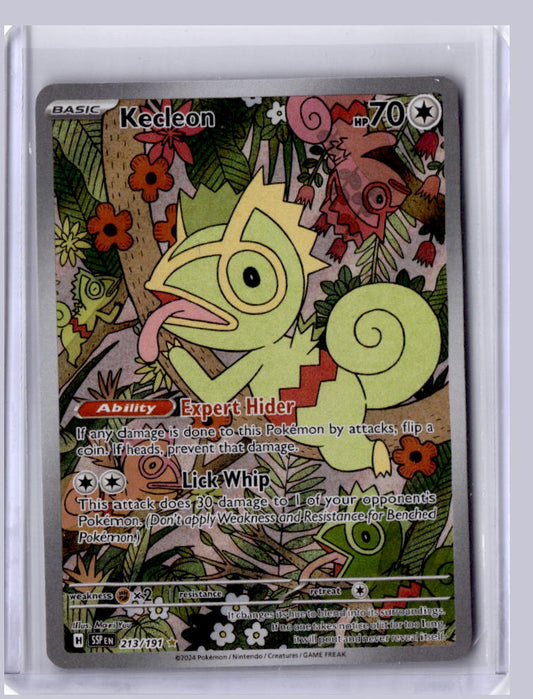 Kecleon 2024 Pokemon Surging Sparks Illustration Rare 213/191