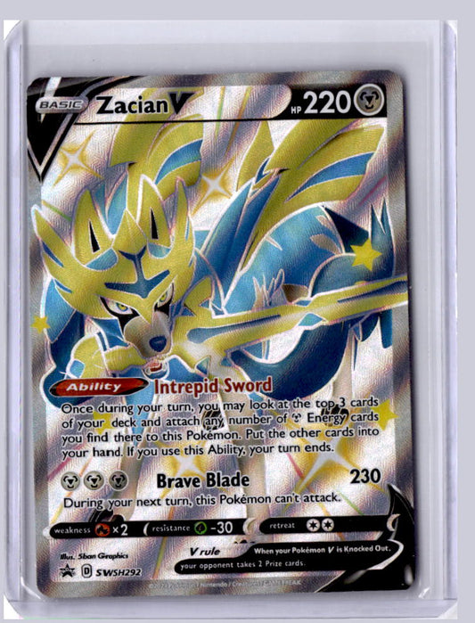 Zacian V 2023 Pokemon Sword & Shield Promos Promo SWSH292