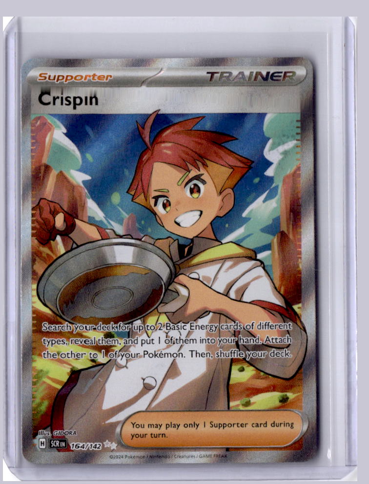 Crispin 2024 Pokemon Stellar Crown Ultra Rare 164/142