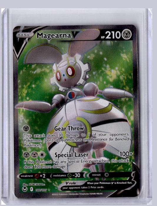 Magearna V 2022 Pokemon Silver Tempest Ultra Rare 182/195