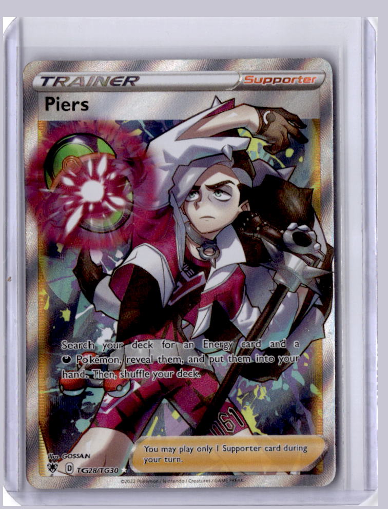 Piers 2022 Pokemon Astral Radiance Trainer Gallery Ultra Rare TG28/TG30