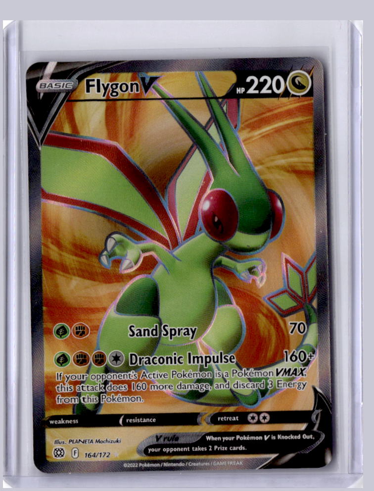 Flygon V 2022 Pokemon Brilliant Stars Ultra Rare 164/172