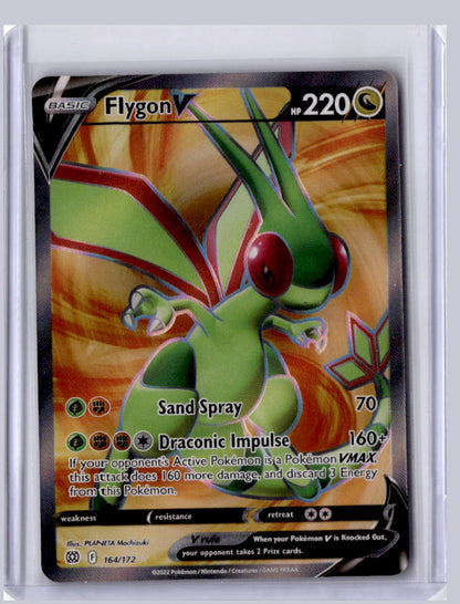 Flygon V 2022 Pokemon Brilliant Stars Ultra Rare 164/172