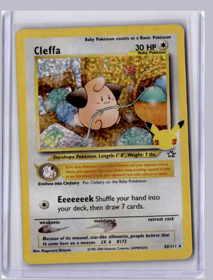 Cleffa 2021 Pokemon Celebrations Ultra Rare 020/111