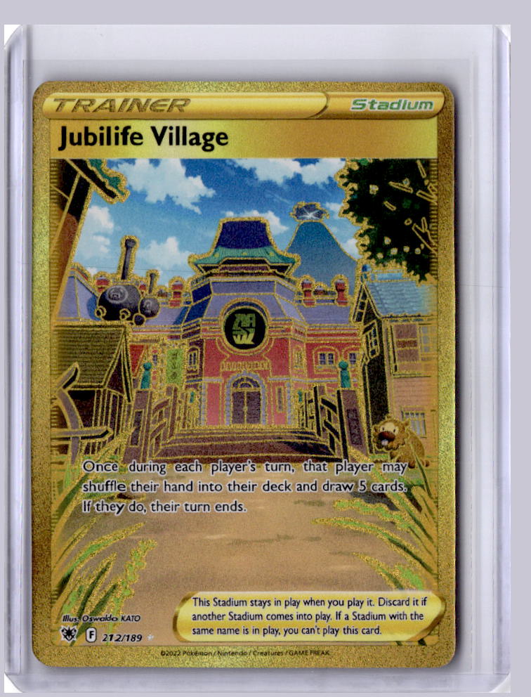 Jubilife Village 2022 Pokemon Astral Radiance Rare Secret 212/189