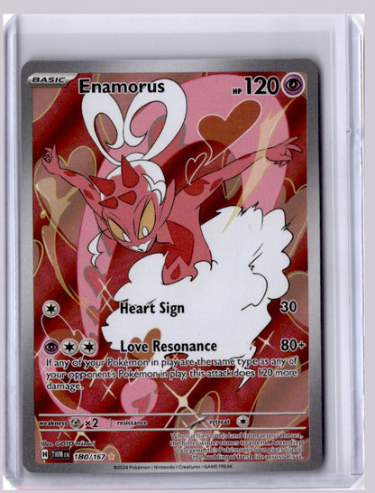 Enamorus 2024 Pokemon Twilight Masquerade Illustration Rare 180/167