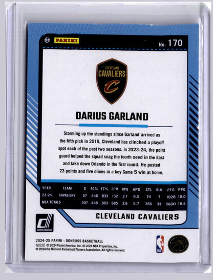 Darius Garland 2022 Panini Donruss Press Proof 68/199
