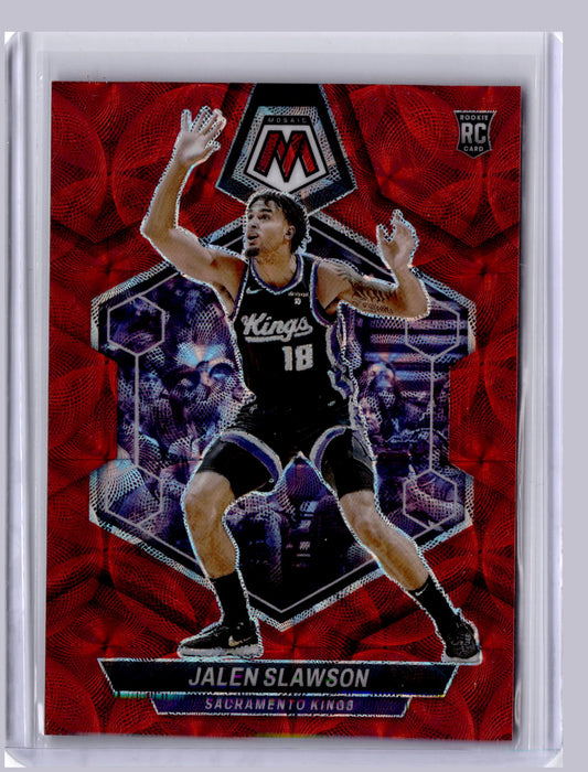 Jalen Slawson 2023 Panini Mosaic Red Choice RC 66/75