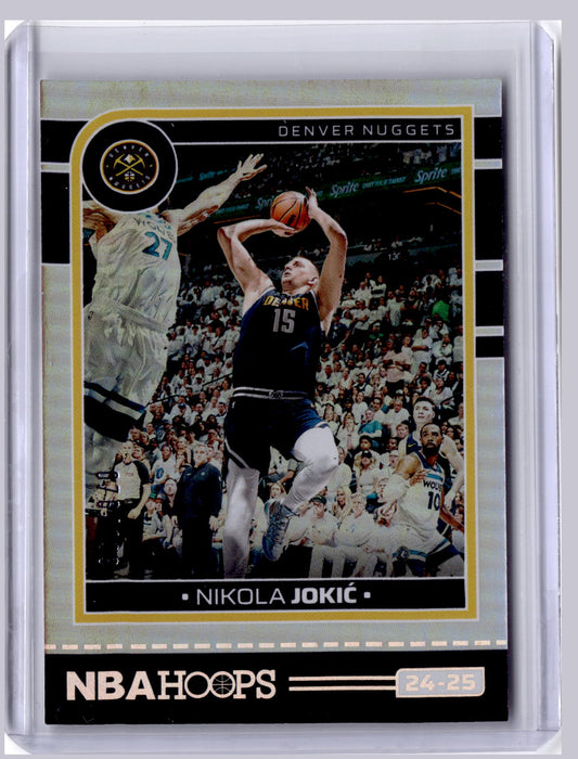 Nikola Jokic 2024 Panini Hoops Silver Foil 76/199