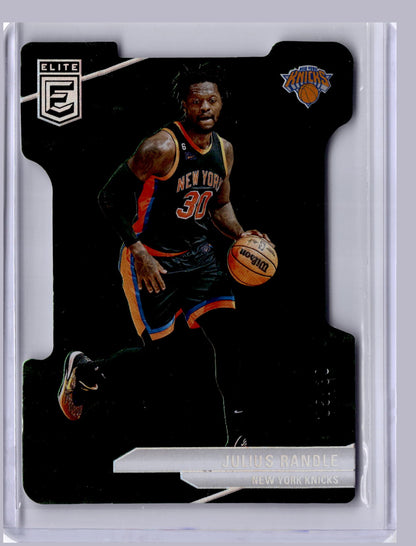 Julius Randle 2023 Panini Elite Green Die Cut 05/30
