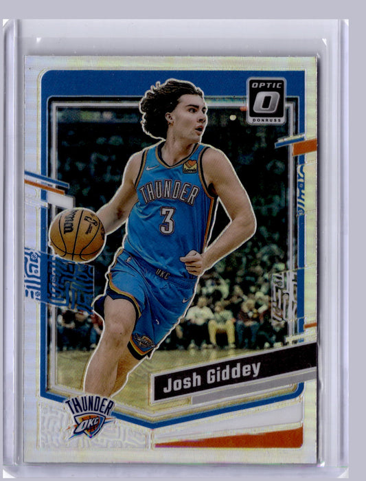 Josh Giddey 2023 Panini Optic Holo