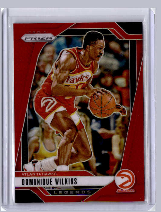 Dominique Wilkins 2024 Panini Prizm Red 027/299