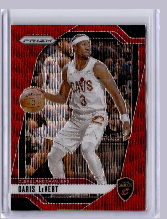 Caris LeVert 2024 Panini Prizm Ruby Wave