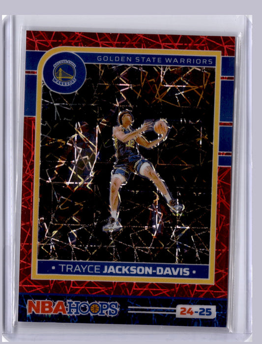 Trayce Jackson-Davis 2024 Panini Hoops Red Lazer 34/99