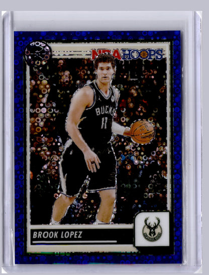 Brook Lopez 2023 Panini Hoops Blue Disco 38/99