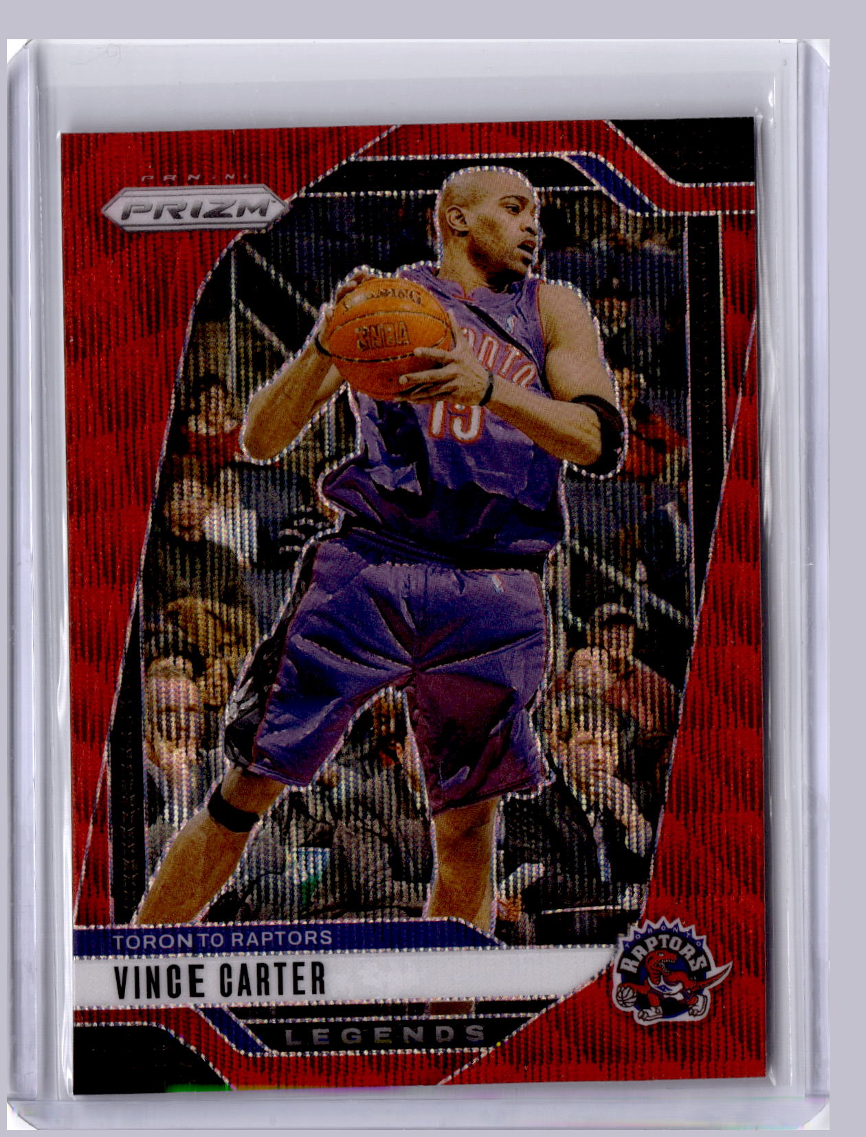 Vince Carter 2024 Panini Prizm Ruby Wave