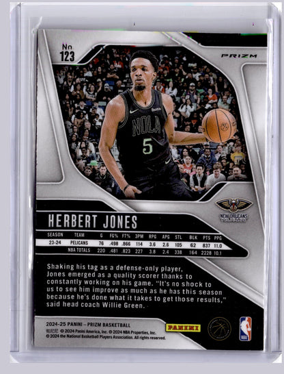 Herbert Jones 2024 Panini Prizm Hyper